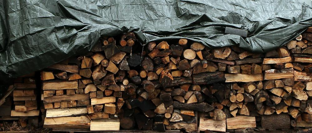Der wohl berühmteste Holzstapel der Republik.