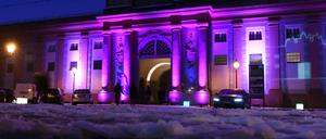 Der historische Kutschstall war 2016 Teil der Aktion "Unterwegs im Licht".