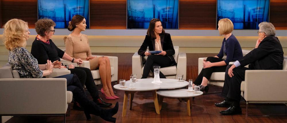 Thema Sexismus-Debatte: Anne Will und ihre Gäste