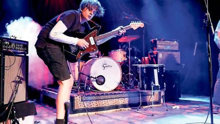 Fulminante Freakshow. Nikaya spielten Rock’n’Roll im Waschhaus.