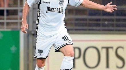 Dauerbrenner. In seiner zweiten Saison beim SVB zeigt sich Manuel Hoffmann in Spiellaune. Der 24-Jährige war bei allen 18 Pflichtpartien dabei und erzielte vier Tore.