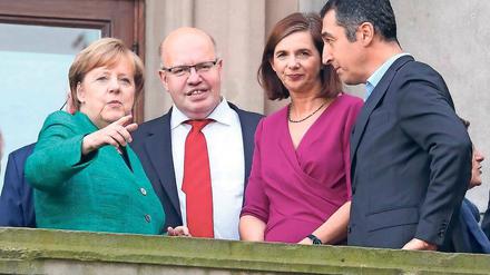 Abgeklopft. Ein Algorithmus bewertet den Stand der Koalitions-Sondierungen.