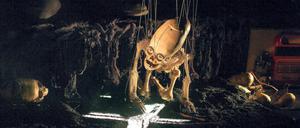 Finster. „Les Antliaclastes“ befassten sich zum Finale mit Shakespeares Grab und der Existenz seiner Person und Werke.