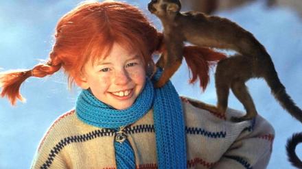 Pippi und Herr Nilsson.