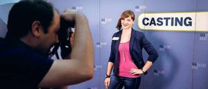 Testbild. Luisa Naumann beim Komparsencasting für GZSZ.