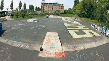 Marode. Der Beton an der Skateranlage Friedrich-List-Straße ist kaputt.