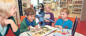 Immer was zu lesen. Die Stadt- und Landesbibliothek ist bei Kindern beliebt.