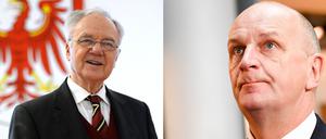 Manfred Stolpe und Dietmar Woidke (beide SPD).