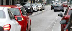 Nach der Einengung der Zeppelinstraße haben sich viele Autofahrer Schleichwege gesucht.