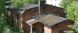 Neben dem Ernst-Thälmann-Platz in Sputendorf entstehen neue Reihenhäuser.