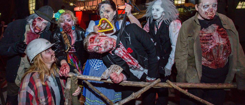 Die 8. Horrornächte im Filmpark Babelsberg gab es für die Besucher ein schreckliches Vergnügen.