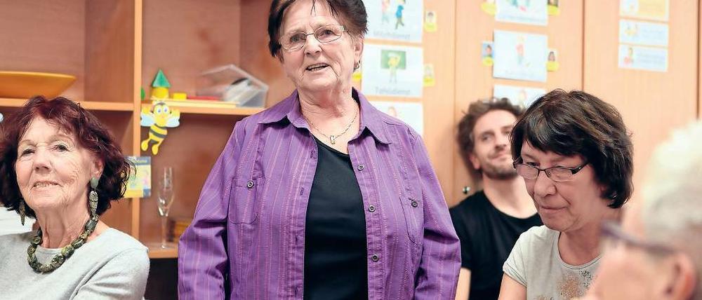 Pionierin. Renate Walther war die erste Leiterin der Schule.