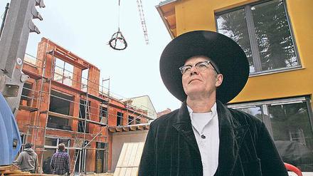 Rohbau fertig. Die Hofgemeinschaft „Birkenwäldchen“ feiert Richtfest.