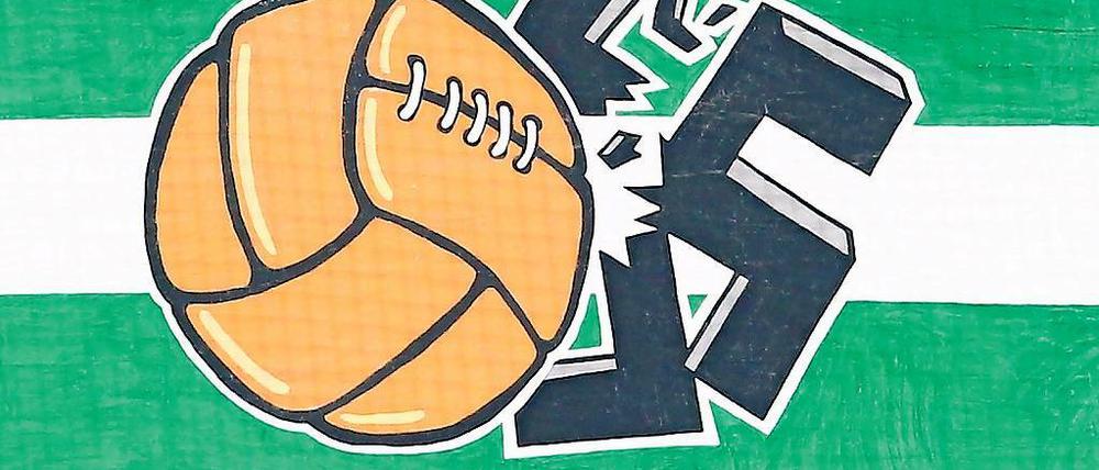Gegen Nazitum. Viele Fans distanzieren sich von Hetzern in Stadien.