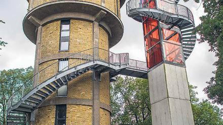 Saniert. 2003 haben Phillips und ihr Mann den Wasserturm gekauft.