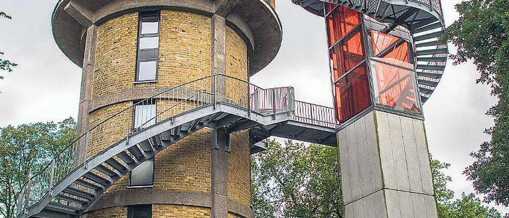 Saniert. 2003 haben Phillips und ihr Mann den Wasserturm gekauft.