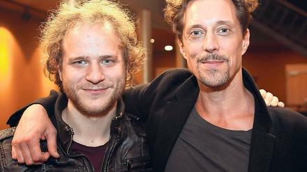 Starkes Band. Regisseur Adrian Goiginger (l.) mit Darsteller Michael Pink.