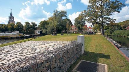 Grün gemacht. Der neue Uferpark an der Heilig-Geist-Straße.