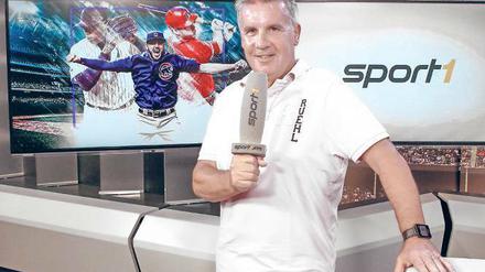 Erfahren. Günter Zapf kommentiert Baseball und College Football bei Sport1.