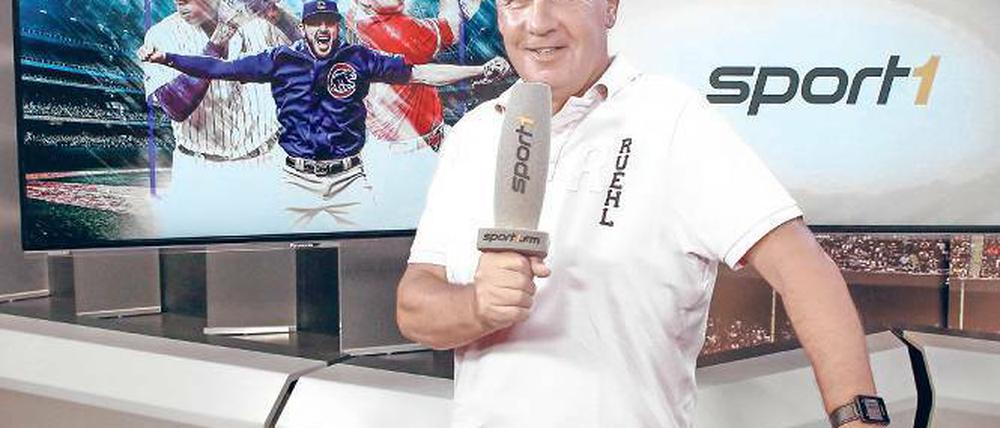 Erfahren. Günter Zapf kommentiert Baseball und College Football bei Sport1.