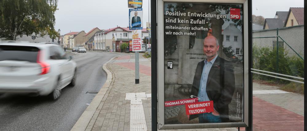 Am 15. Oktober entscheidet sich, ob Thomas Schmidt Bürgermeister von Teltow bleibt.