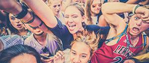 Feierwütig. Mit 170 000 Besuchern ist das Lollapalooza inzwischen eines der größten Musikfestivals in Deutschland.