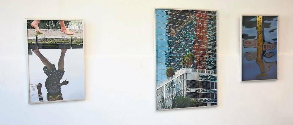 Reflexion. K.T. Blumbergs Wasserbilder fangen die Poesie des Alltags ein.