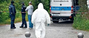 Tatort. Die Leiche der vermissten Frau war im Tiergarten gefunden worden.