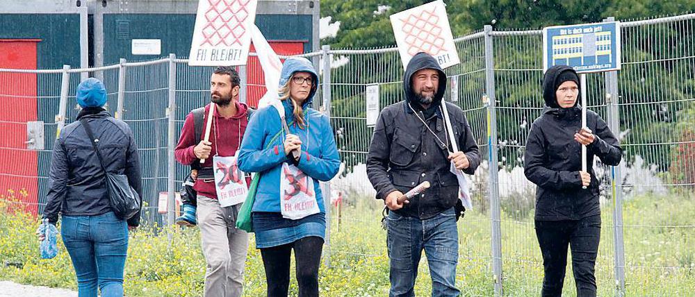Gemächlich. Beim Staffellauf um die FH wurde nicht nur gerannt.
