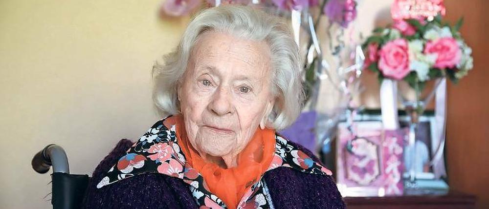 Glückwünsche von allen Seiten. Anni Malitzki feierte 103. Geburtstag.