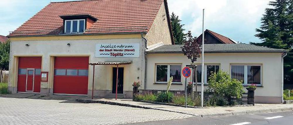 Inselzentrum Töplitz. Die ehemalige Feuerwehr wurde hergerichtet.
