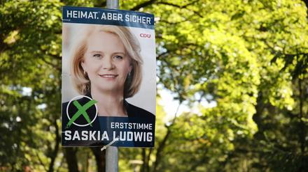 Saskia Ludwig tritt im Wahlkreis 61 in und um Potsdam als Direktkandidatin der CDU zur Bundestagswahl an.