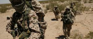 Polizeidienst statt Auslandseinsatz. Brandenburgs Polizeipräsidium möchte auch KSK-Soldaten anwerben, um dem Personalmangel zu begegnen.