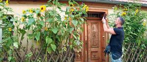 Blühende Gärten. Beim 11. Tag der offenen Höfe in Teltow konnten Besucher in aller Ruhe die Altstadt besichtigen – wie das Mattauschhaus in der Alten Potsdamer Straße.