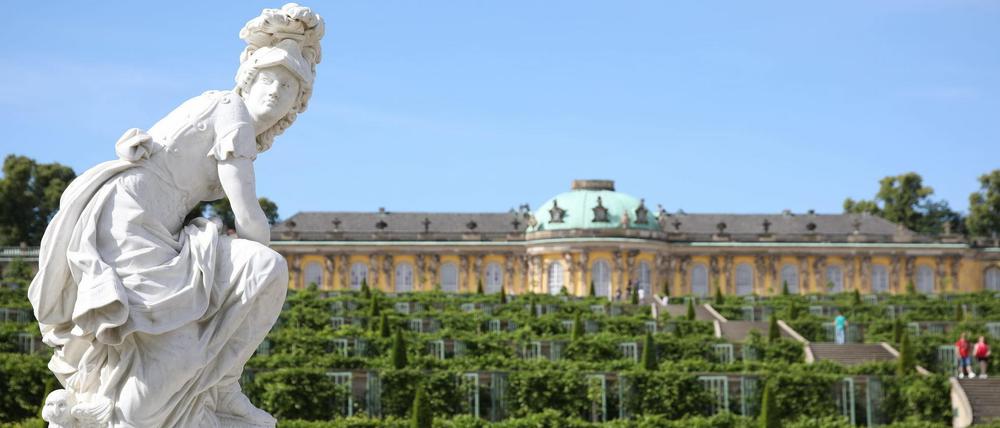 Parkanlage Sanssouci in Potsdam.