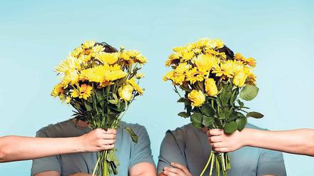 Modernes Dr.-Sommer-Team. Max (l.) und Jakob sind „Beste Freundinnen“, reden über (fast) alles und antworten ihren zumeist weiblichen Hörern auf Fragen wie: Haben Typen ein Problem mit meiner Intelligenz?