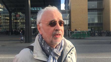 AfD-Sprecher Herbert Heider in Potsdam.