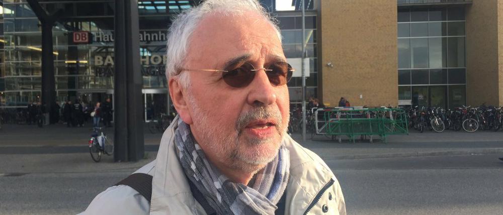 AfD-Sprecher Herbert Heider in Potsdam.
