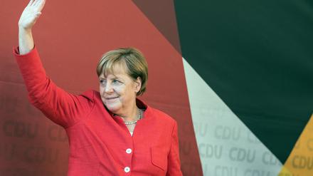 Bundeskanlzerin und CDU-Vorsitzende Angela Merkel.