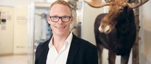 Neue und alte Gesichter. Jobst Pfaender leitet nun des Naturkundemuseum. Nach einer Umbauphase im September wird der Luchs in die Ausstellung aufgenommen. Andere Tiere wie der Adler sind bereits seit Längerem zu sehen.