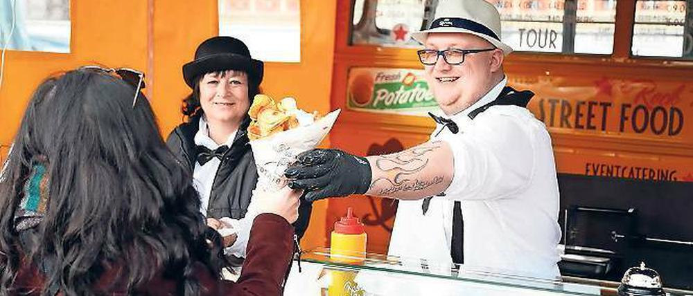 Essen aus dem Laster. Street Food Festivals werden immer beliebter.