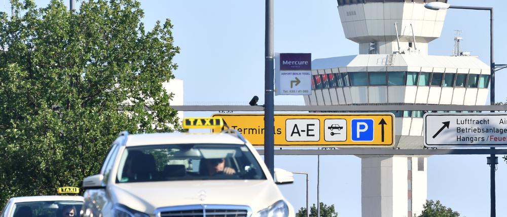 Flughafen Berlin-Tegel.
