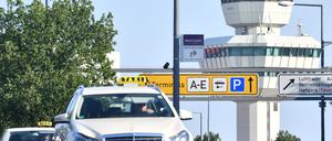 Flughafen Berlin-Tegel.