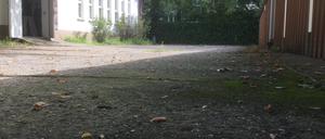 Der neue Gebetsraum für Muslime in Potsdam: Ein ehemaliges Heizhaus (links) Am Kanal.