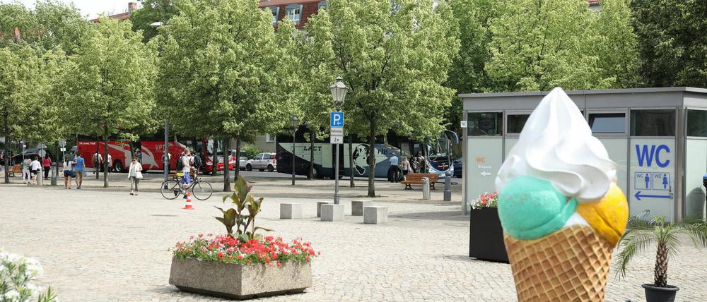 Der Bassinplatz in Potsdam wird am kommenden Freitag zur Breakdance-Bühne.