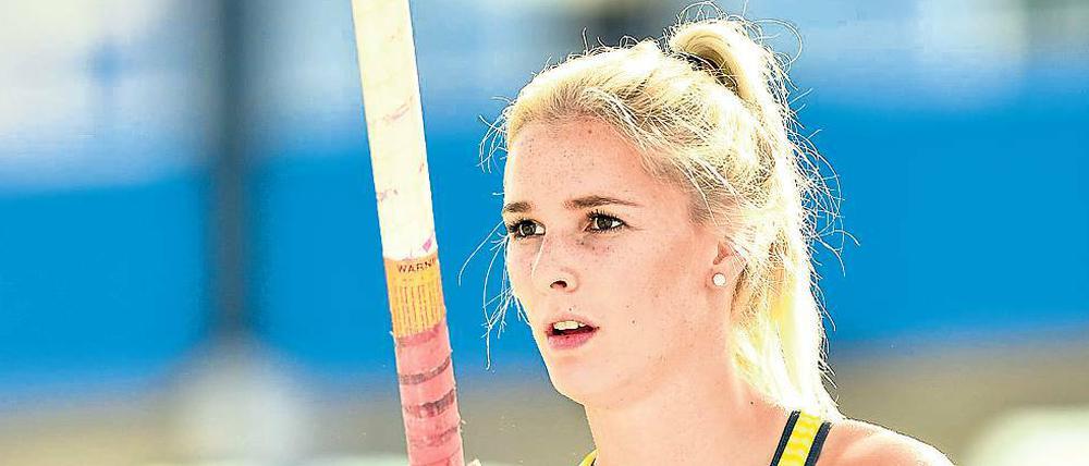 Auf einem neuen Level. Ihre persönliche Bestleistung hat Friedelinde Petershofen auf 4,55 Meter geschraubt, wodurch sie den Sprung ins deutsche WM-Team schaffte.