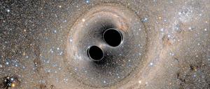 Versteckt. Gravitationswellen könnten Hinweise auf verborgene Dimensionen enthalten.