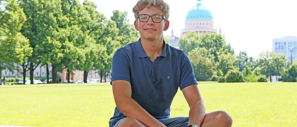 Christoph Maier will Bundeskanzler werden - zumindest virtuell.