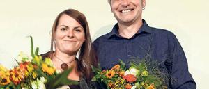 Bestärkt. Stephanie Pigorsch und Matthias Lack erhalten den Lehrpreis.