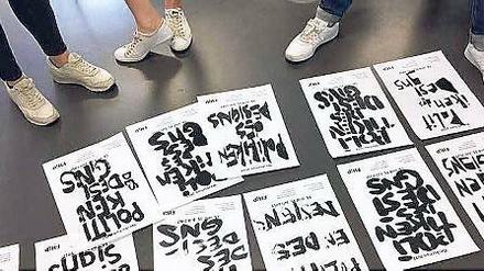 Reflexive Konzepte. Studierende der FH stellen ihre Arbeiten aus.